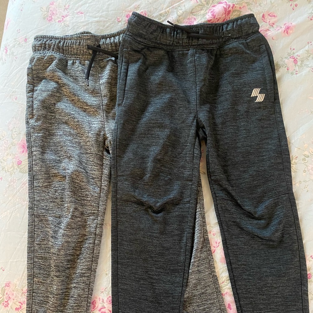2 pairs boys athletic pants